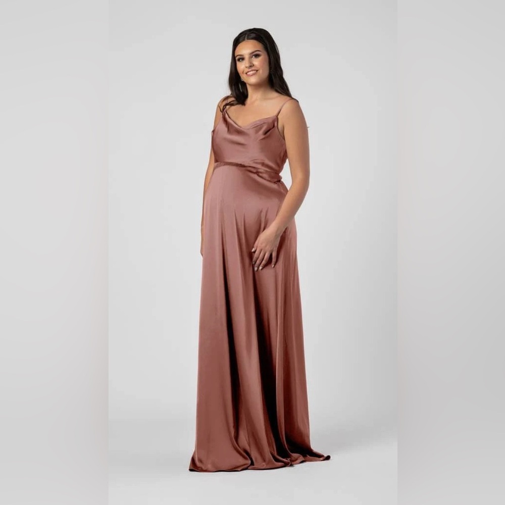 Kennedy Blue - Leo - Wine - Maternity Bridesmaid Dress